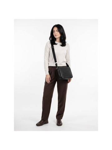 Jost Lysa Umhängetasche Leder 24 cm black