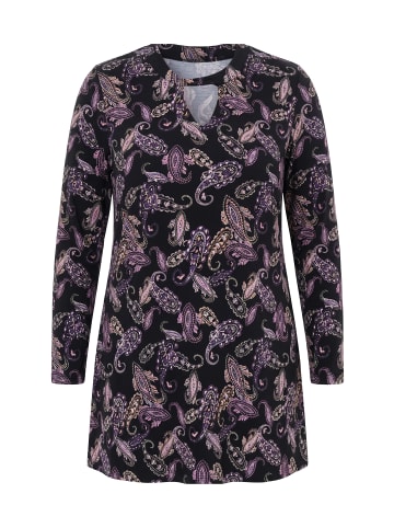 Ulla Popken Longshirt in schwarz