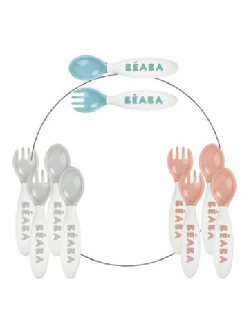 Beaba 10-tlg. Esslernset in Weiß