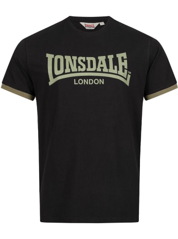 Lonsdale T-Shirt "Townhead" in Schwarz