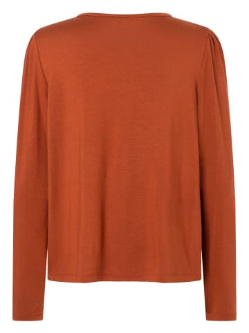 More & More Langarmshirt in rusty brown