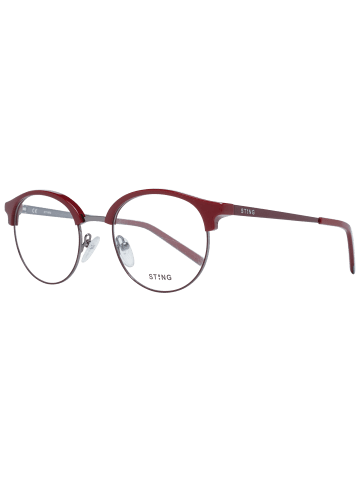 Sting Unisex Optische Fassungen Vollrandige Brille Burgundisch