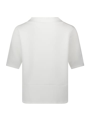 Betty Barclay Sweatshirt mit Stehkragen in Rohweiß