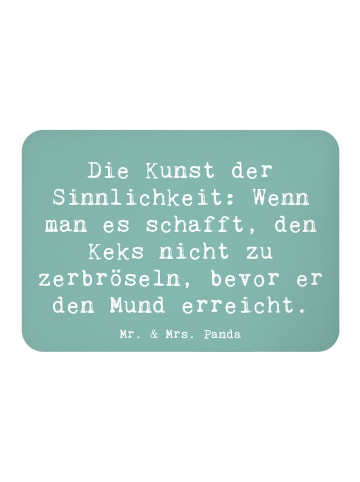 Mr. & Mrs. Panda magnet Spruch Kunst der Sinnlichkeit mit Spruch in Meeresbrise