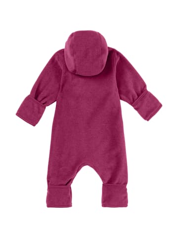 Sterntaler Overall Fleece in magenta melange