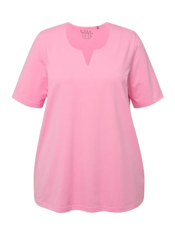 Ulla Popken Shirt in hell pink