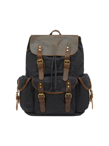 DreiMaster Men Backpack in Black
