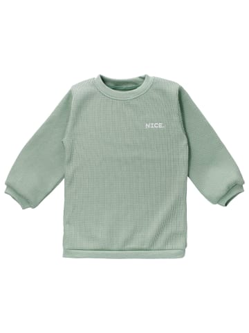 MaBu Kids Pullover Nice, Wild & Cute in salbei