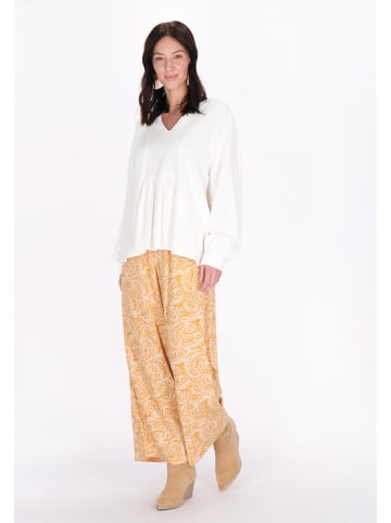 usha FESTIVAL Women Pants in yellow white