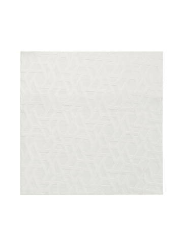 Beliani Kurzflor ANTERO in Weiß - (W) 160 x (L) 160 cm