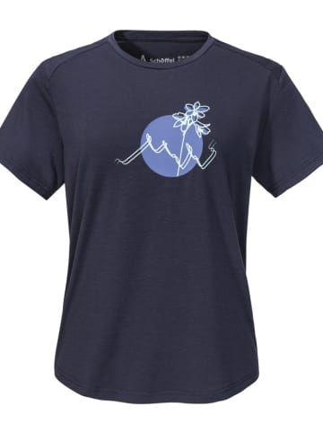 Schöffel T-Shirt "T Shirt Haberspitz L" in navy blazer