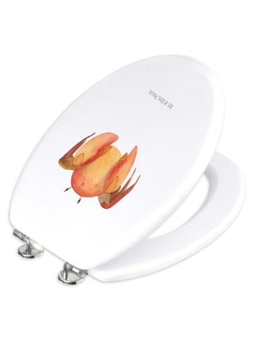 Mr. & Mrs. Panda Toilettendeckel Sternzeichen Krebs ohne Spruch in Weiß