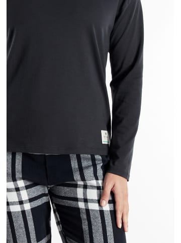 Tom Tailor Pyjama Xanthi in grau-dunkel-Karo