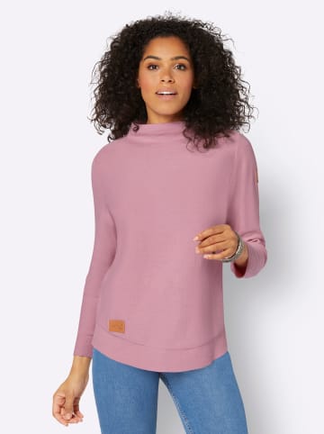 WITT WEIDEN Stehkragenpullover in rosé