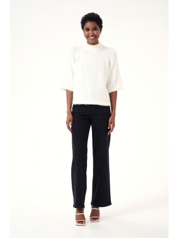 Kaffe Strickpullover KAemilie Loose fit in Chalk