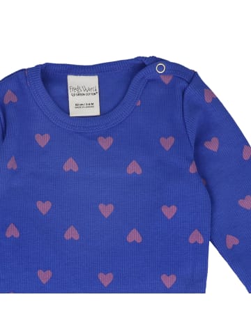 Fred´s World by GREEN COTTON Langarmbody 1582071000 in blau