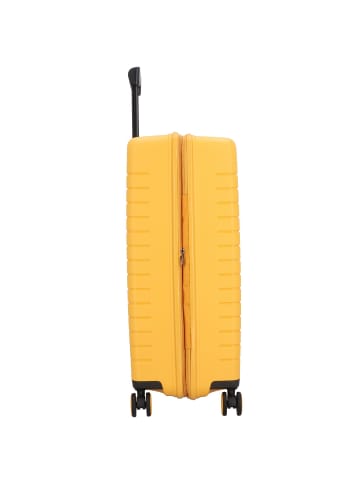 BRIC`s B|Y Ulisse 4 Rollen Trolley 71 cm mit Dehnfalte in mango