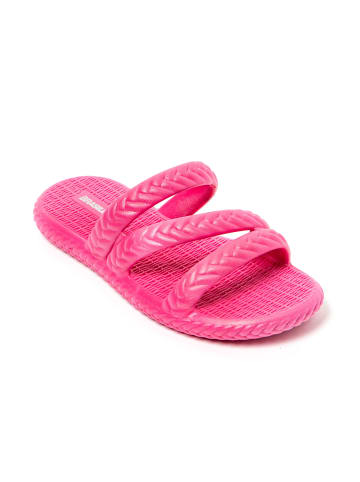Brasileras Pantoletten "Sira" in Fuchsia
