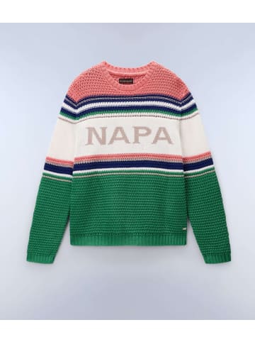 Napapijri Pullover "D-Aulla C" in Multicolor