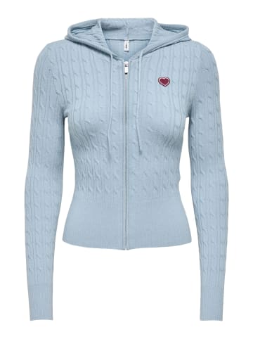 ONLY Kapuzenpullover in Dusty Blue