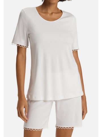 Hanro Schlafanzug Anouk in Off white