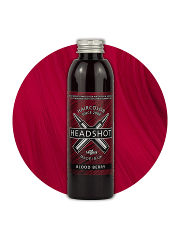 Headshot vegane Haarfarbe Blood Berry 150 ml semipermanente Haartönung lebendig kreativ