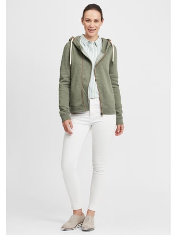 Oxmo Kapuzensweatjacke OXVicky Sweat Zip-Hoodie in Grün