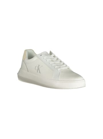 Calvin Klein Weiß Polyurethan Herren Sneaker