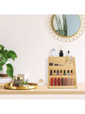 relaxdays Gewürzregal in Natur - (B)30 x (H)29,5 x (T)26 cm