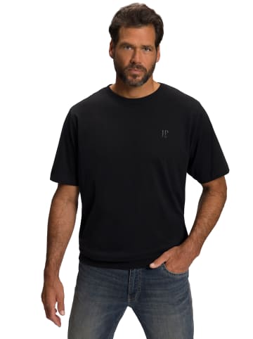 JP1880 Kurzarm T-Shirt in schwarz