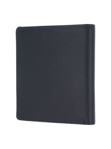 Golden Head Polo Geldbörse RFID Schutz Leder 11 cm marineblau