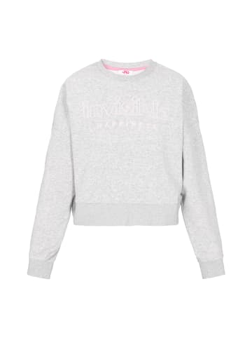 myMo Women Sweatshirt in grey melange