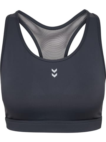 Hummel Sport-BH "Pulse Medium Support Bra" in Grau