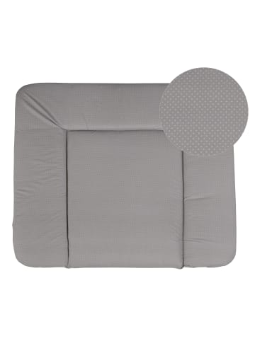 roba Wickelauflage 'Dotty' - Punktemotiv - Grau