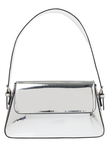 Zero  Henkeltasche mit Klappe in Silver