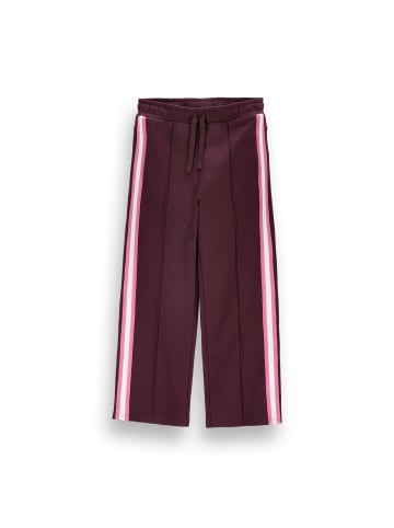 Coccodrillo Weite jogginghose mit weitem bein in dunkelrot
