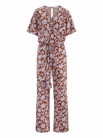 Hessnatur Print Jersey Overall in pastell lavendel