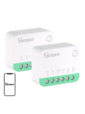 Sonoff SONOFF MINIR4M (Extreme) Matter Switch, 2er-Pack