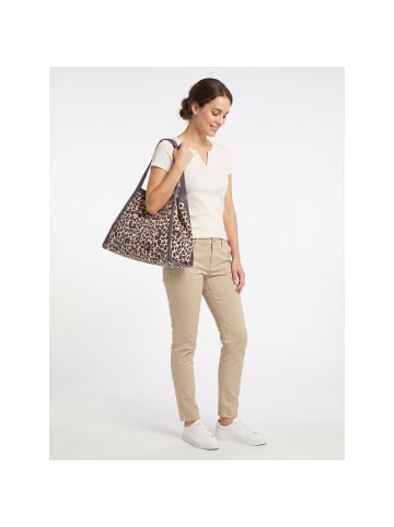 Fritzi aus Preußen Ini Shopper Tasche 38 cm in leo camel