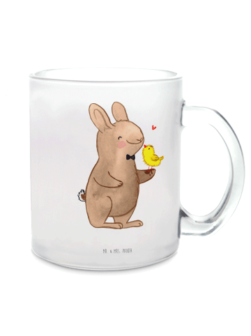 Mr. & Mrs. Panda Becher Hase Küken ohne Spruch in Transparent