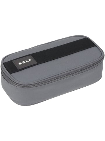 Bold School Spacy Pencil Case anthracite in grau