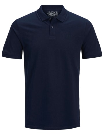 Jack & Jones 3er-Set Poloshirt in Black/Black/Navy