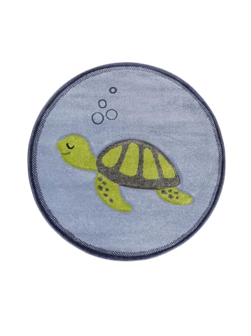 ESPRIT Teppich Turtle in blau