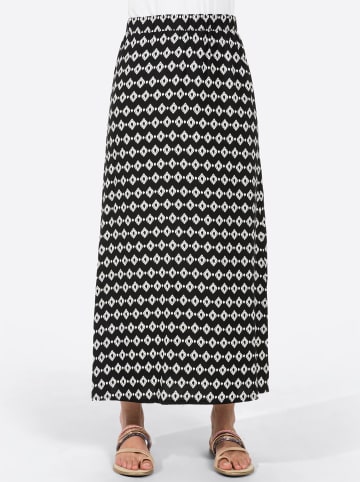 WITT WEIDEN Schlupfrock in schwarz-gemustert