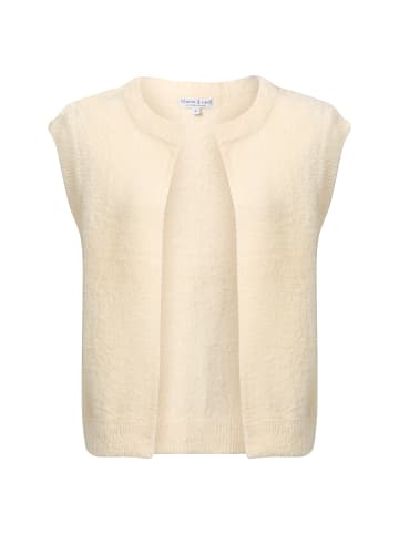 Marie Lund Weste in ecru - 0001
