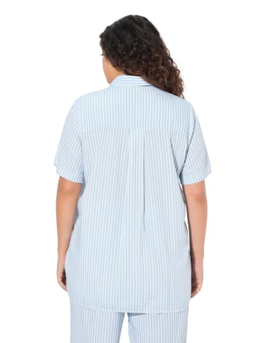 Ulla Popken Hemdbluse in lichtblau