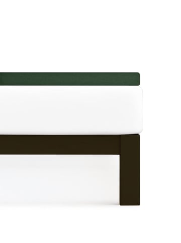 Traumschlaf Spannbettlaken Flausch Frottee in tanne