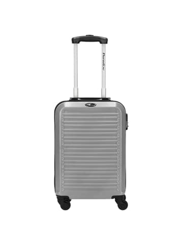 Paradise by CHECK.IN Havanna - 4-Rollen-Kabinentrolley 54 cm in silber