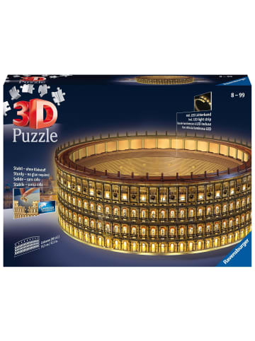 Ravensburger Ravensburger 3D Puzzle Kolosseum in Rom bei Nacht 11148 - leuchtet im Dunkeln...