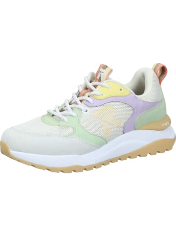 rieker Schnürschuhe in offwhite/crema/lightmint/weizen